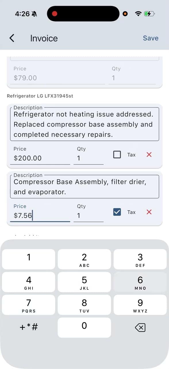 Appliance Repair Software Demo 2026 — Jobs, Parts, Invoices in One App